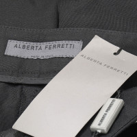 Alberta Ferretti Hose aus Baumwolle in Schwarz