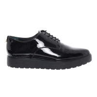 Calvin Klein Lace-up shoes Patent leather in Black