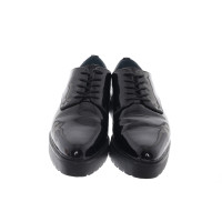 Calvin Klein Scarpe stringate in Pelle verniciata in Nero