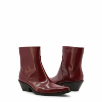 Calvin Klein Ankle boots Leather in Red