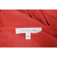 Patrizia Pepe Oberteil aus Seide in Rot