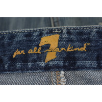 7 For All Mankind Gonna in Cotone in Blu