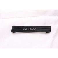 Windsor Blazer en Lin en Blanc