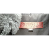 Giorgio & Mario Vest Fur in Grey