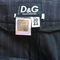 D&G krijtstreep broek