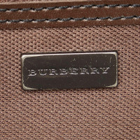 Burberry Clutch Katoen in Bruin