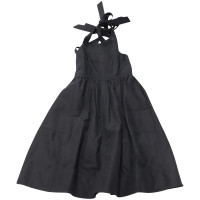 Ulla Johnson Kleid aus Baumwolle in Schwarz