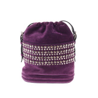Corto Moltedo Handtasche aus Leder in Violett