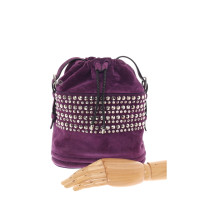Corto Moltedo Handtasche aus Leder in Violett