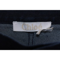 Chloé Jeans in Cotone in Blu
