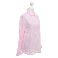 J. Crew Blouse en blanc / rose