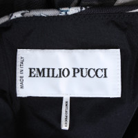 Emilio Pucci Seiden-Kleid mit Muster