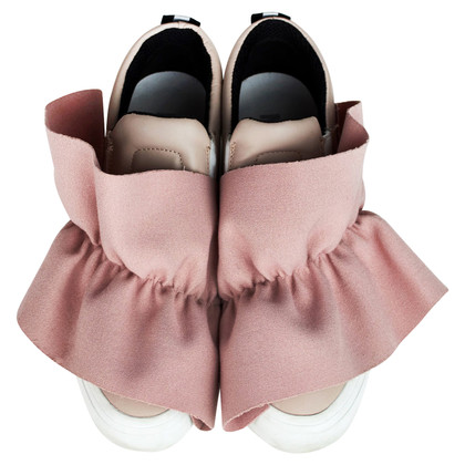 Msgm Slippers/Ballerinas Leather in Nude