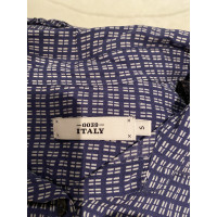 0039 Italy Jurk Jersey in Blauw