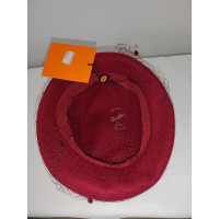 Borsalino Hat/Cap Wool in Bordeaux