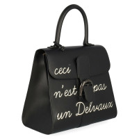 Delvaux Tote Bag aus Leder in Schwarz