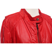 Marc Cain Jacket/Coat in Red