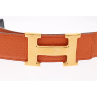 Hermès Gürtel aus Leder in Orange