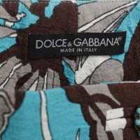 Dolce & Gabbana Broek met bloem patronen