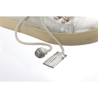 Tod's Trainers Leather in Silvery