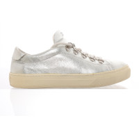 Tod's Trainers Leather in Silvery