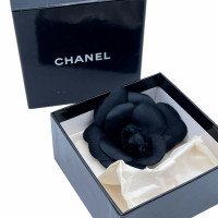 Chanel Broche Zijde in Zwart