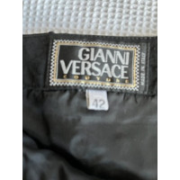 Gianni Versace Rock aus Baumwolle in Schwarz