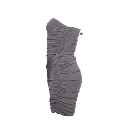Blumarine Kleid aus Seide in Grau