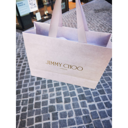 Jimmy Choo Lockett Bag aus Leder in Gold