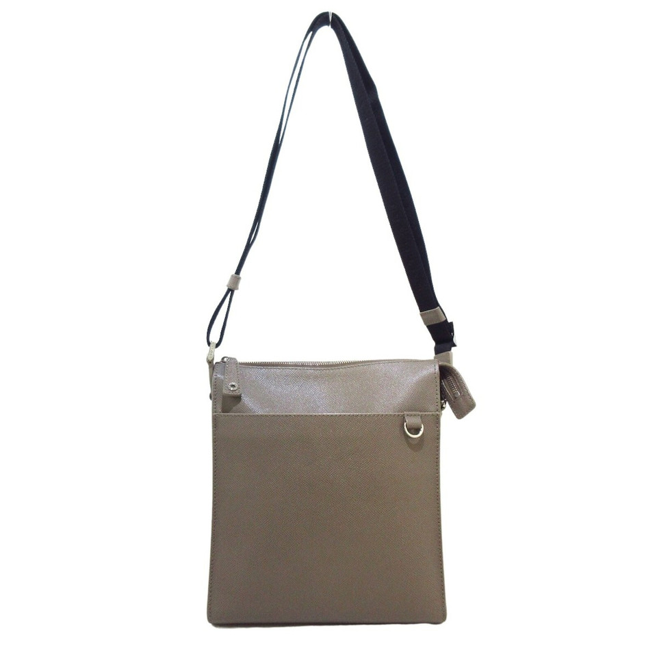 Bulgari Borsa a tracolla in Pelle in Beige