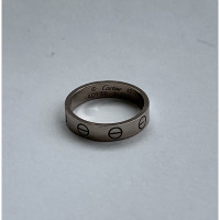 Cartier Ring Witgoud in Zilverachtig
