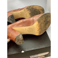 Maliparmi Schnürschuhe aus Leder in Braun