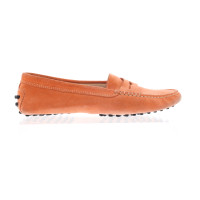 Tod's Slippers/Ballerinas Leather in Orange