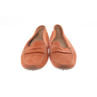 Tod's Slippers/Ballerinas Leather in Orange