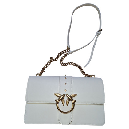 Pinko Shoulder bag Leather in White