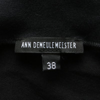 Ann Demeulemeester Top Cotton in Black
