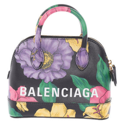 Balenciaga Ville XXS Top Handle Bag Leer