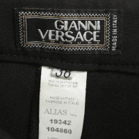 Versace Pantalon en noir