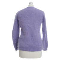 Patrizia Pepe Angora sweater in Lilac