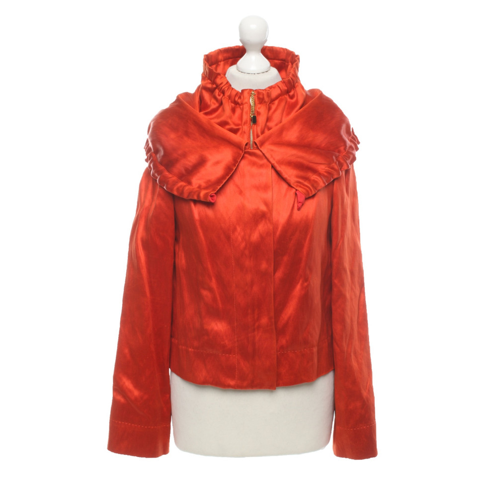 Escada Giacca/Cappotto in Arancio