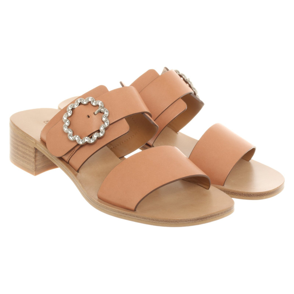 See By Chloé Sandals Leather in Brown