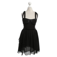 Versace For H&M zijden jurk in zwart