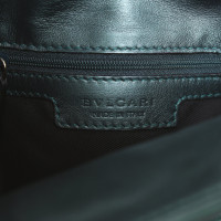 Bulgari Handbag Patent leather in Green