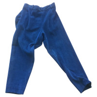 Vivienne Westwood Paire de Pantalon en Coton en Bleu