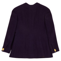 Chanel Giacca/Cappotto in Lana in Viola