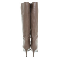 Bally Stiefel in Taupe