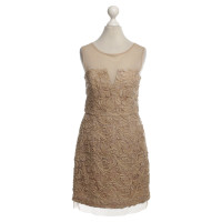 Bcbg Max Azria Dress with applications in beige