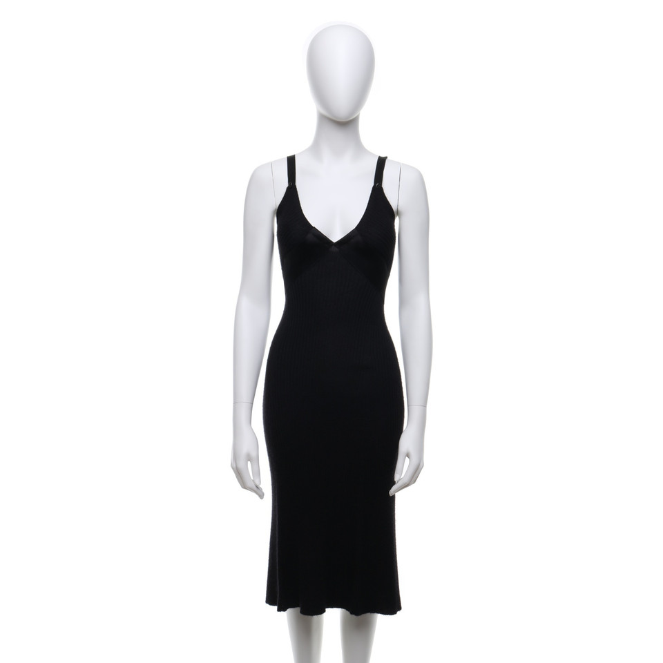 Chanel Neckholder-Kleid in Schwarz