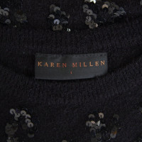 Karen Millen Cropped sweater met pailletten
