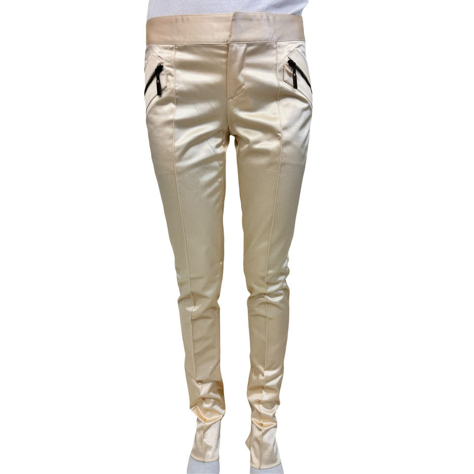 Just Cavalli Trousers Cotton in Beige